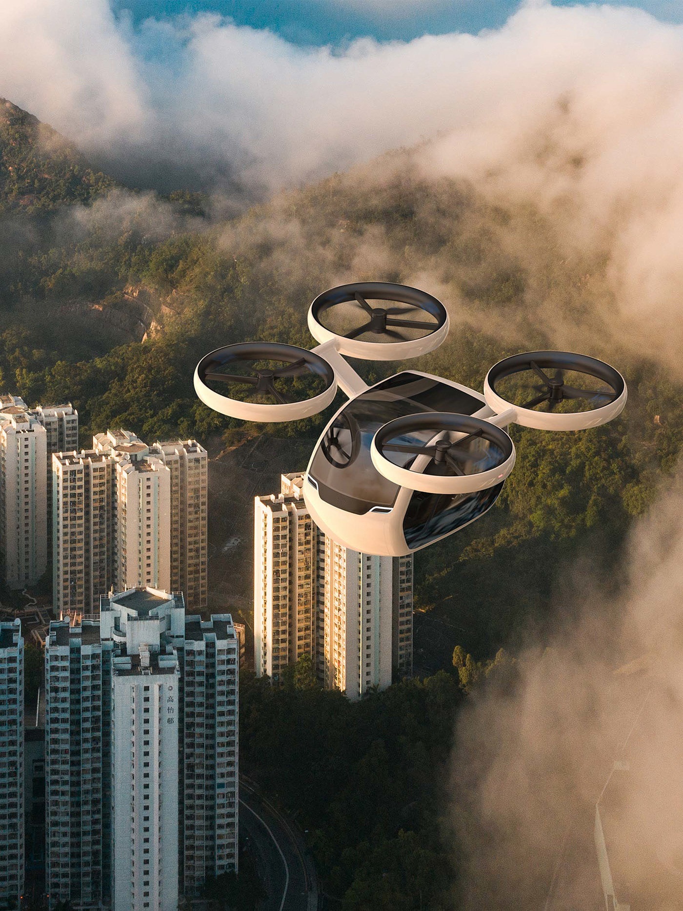 激光索道物流无人机L-UAV1