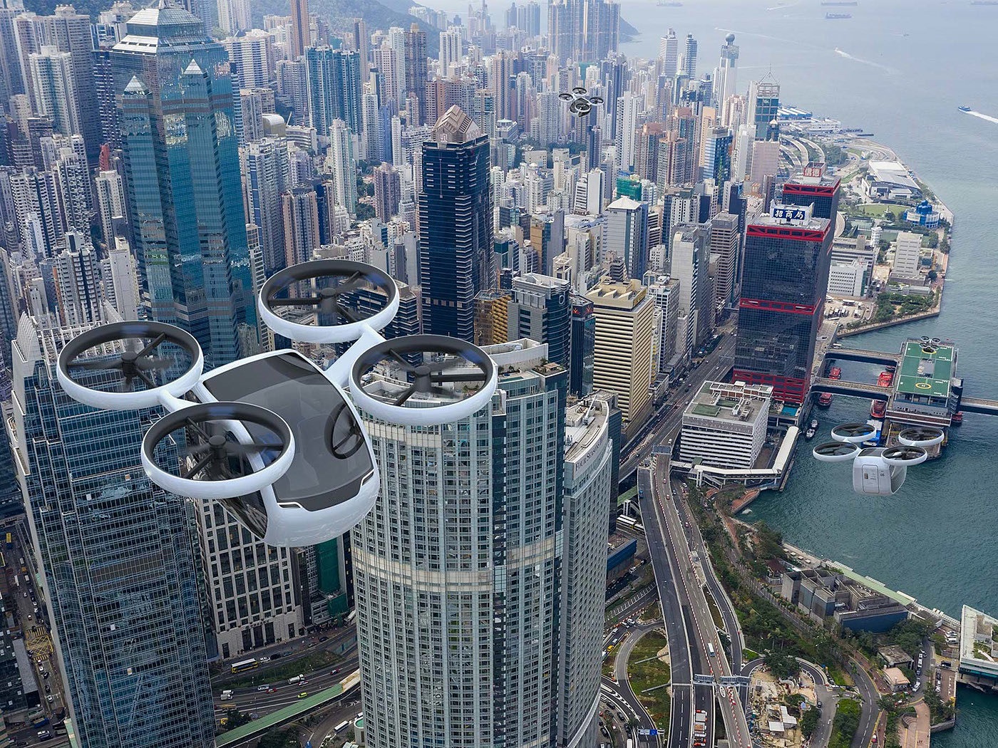 激光索道物流无人机L-UAV2